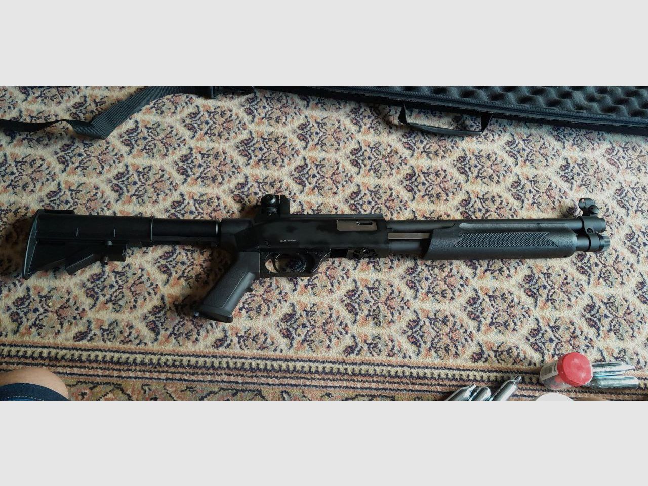 Walther T4E SG68 CO2 Paintball Shotgun, 16 Joule  (Neuwertig)