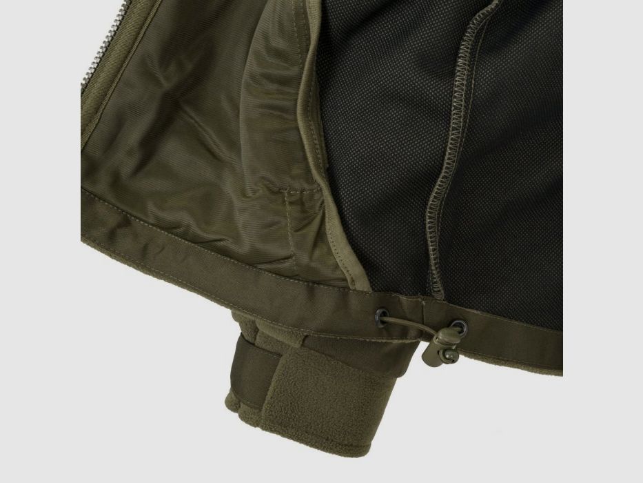 Bluza polarowa Helikon Classic Army - Green Olive/Black (BL-CAF-FL-16), zdjęcie 3 z 4