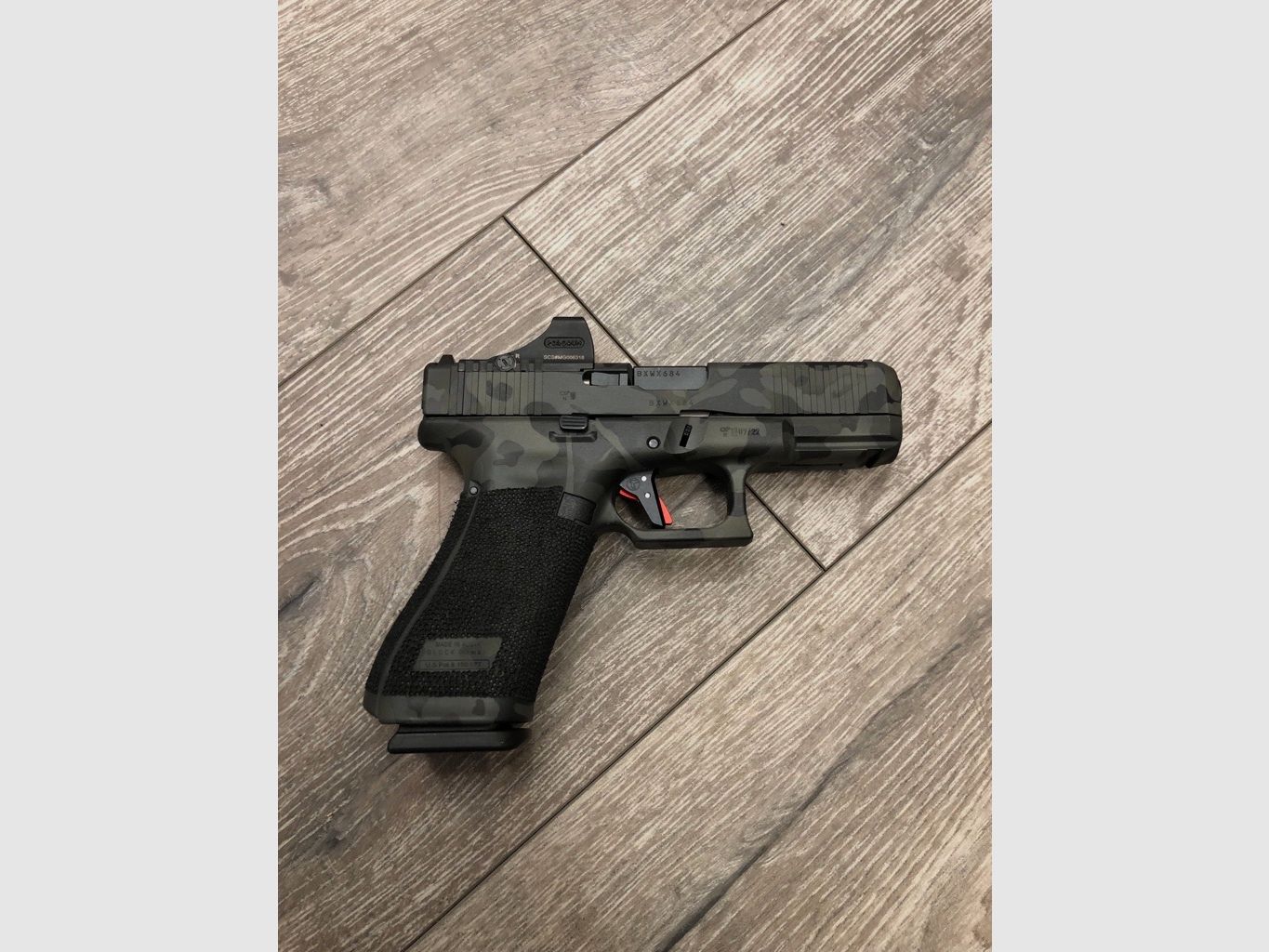 G45 Gen5 MOS / SCS / Timney / Unter Stipl / Voll MC Schwarz, Bild 2 von 2