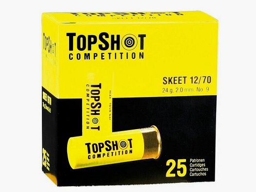 TOPSHOT Competition 12/70 Skeet 2,0mm 24g Artikelstandort 51674 Wiehl
