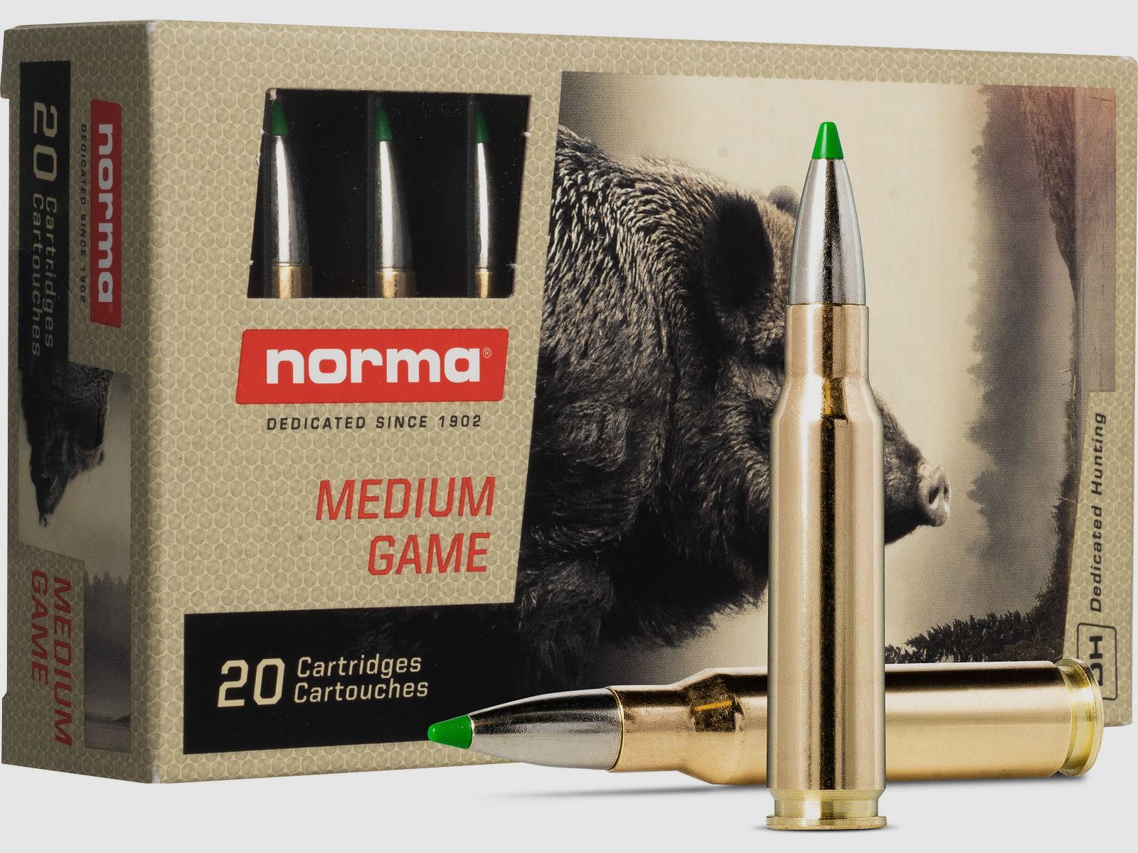 NORMA .308Win EcoStrike 9,7g Bleifreie Büchsenpatronen
