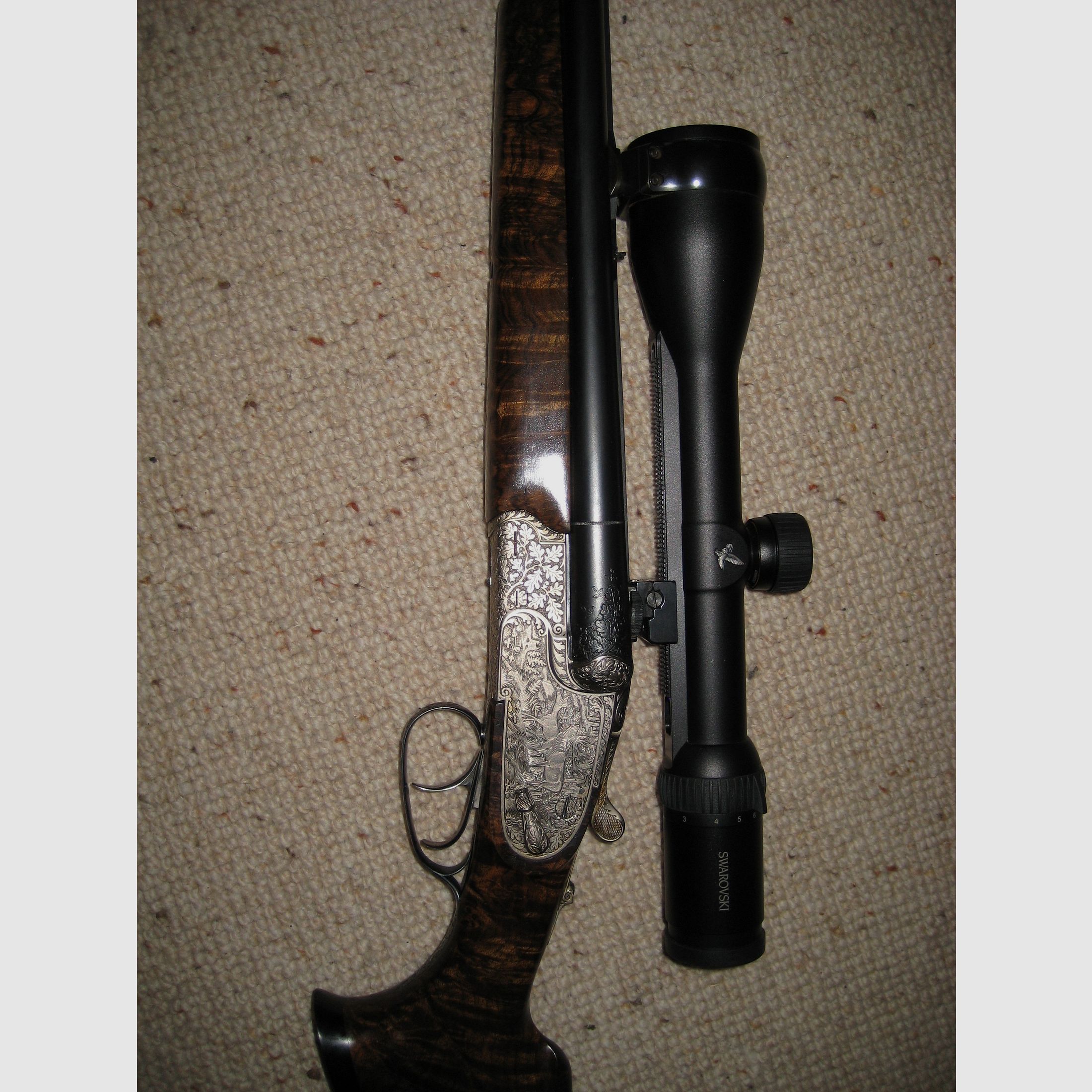 Krieghoff Neptun Primus Seitenschloss Spitzenklasse 7x65R, EL 22 Hornet, 16/70