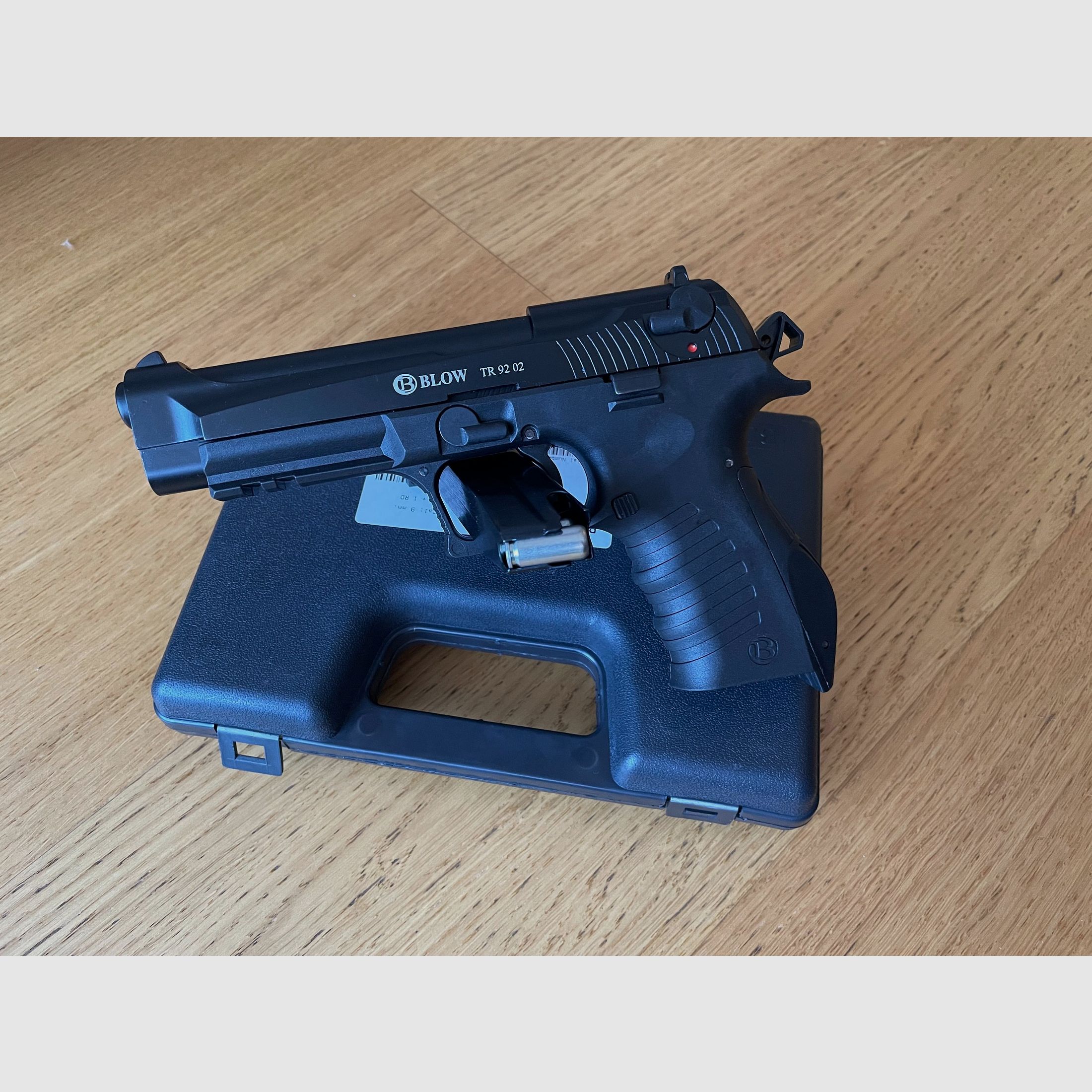 BLOW TR92-02 Black – 9 mm P.A.K. / Beretta M9A3 / M9A4 Style – Wysyłka na terenie całej UE / EU-Wide Shipping, zdjęcie 5 z 11