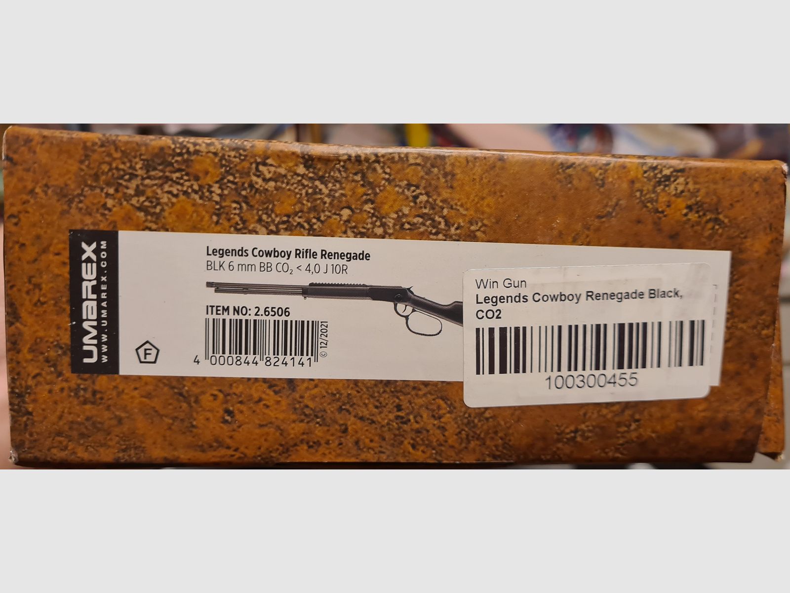 Legenda Kowboj Renegat Czarny, CO2