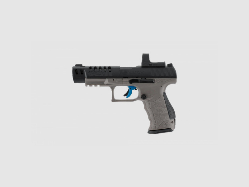 WALTHER Q5 MATCH - COMBO - 5" - SET MIT RED DOT - 4,5MM CO2