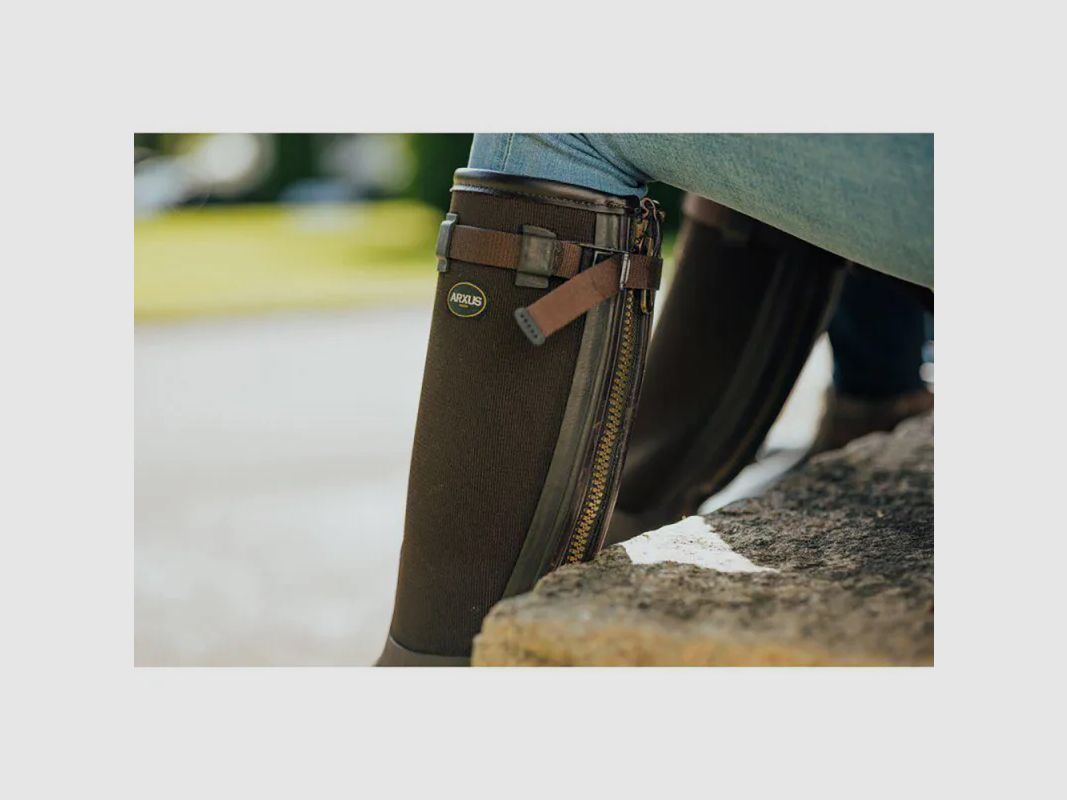 Buty myśliwskie Arxus Primo Country Zip w ciemnym brązie, zdjęcie 8 z 13