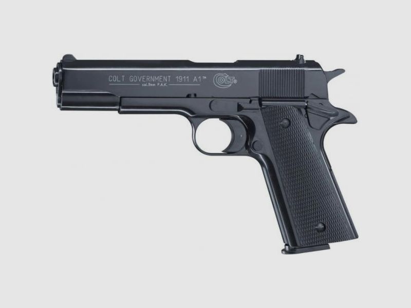 Pistolet gazowy COLT (SRS) Government 1911 A1 czarny kal. 9mm P.A.