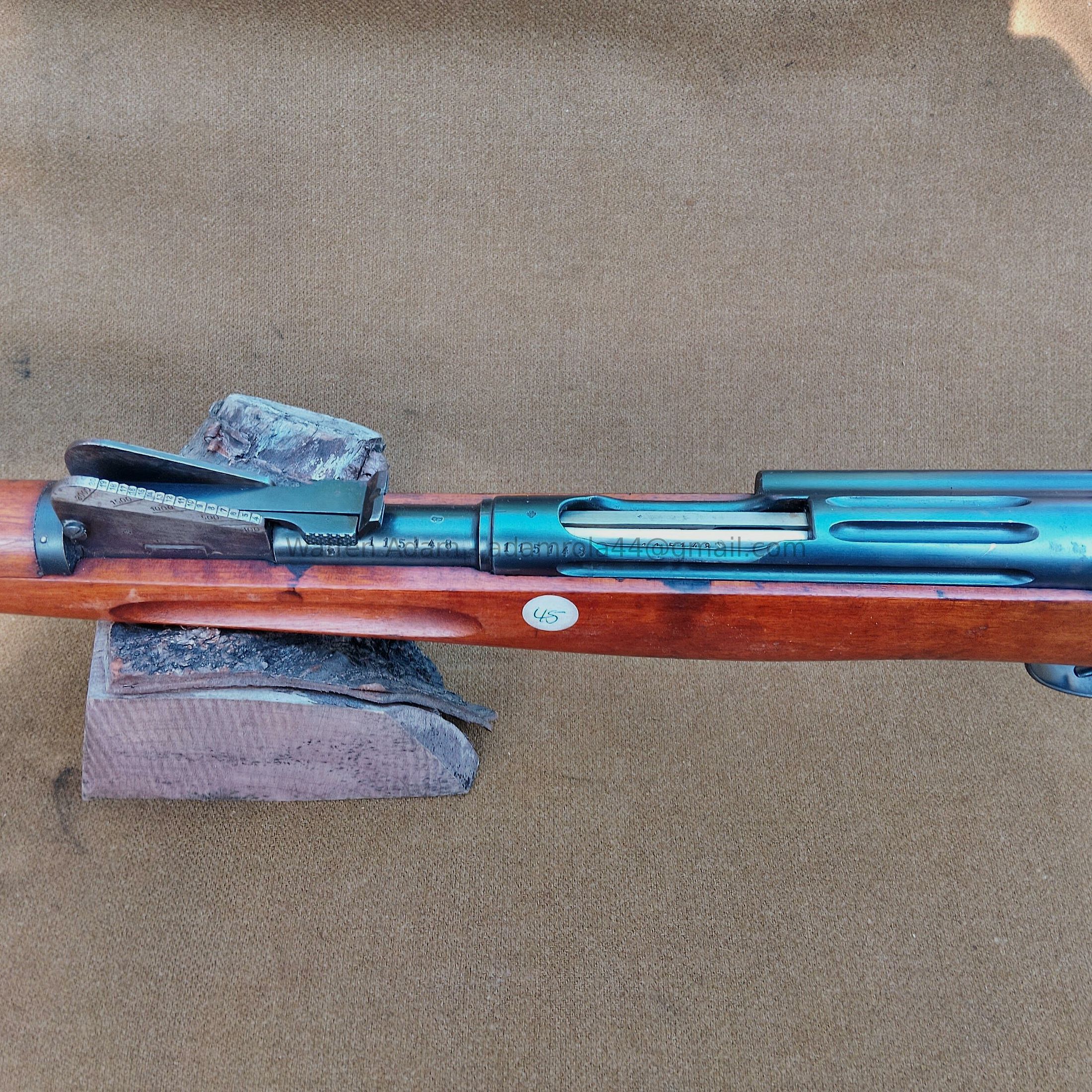 W+F, Szwajcarska Fabryka Broni w Bernie 1889 Karabin prostoliniowy Schmidt Rubin