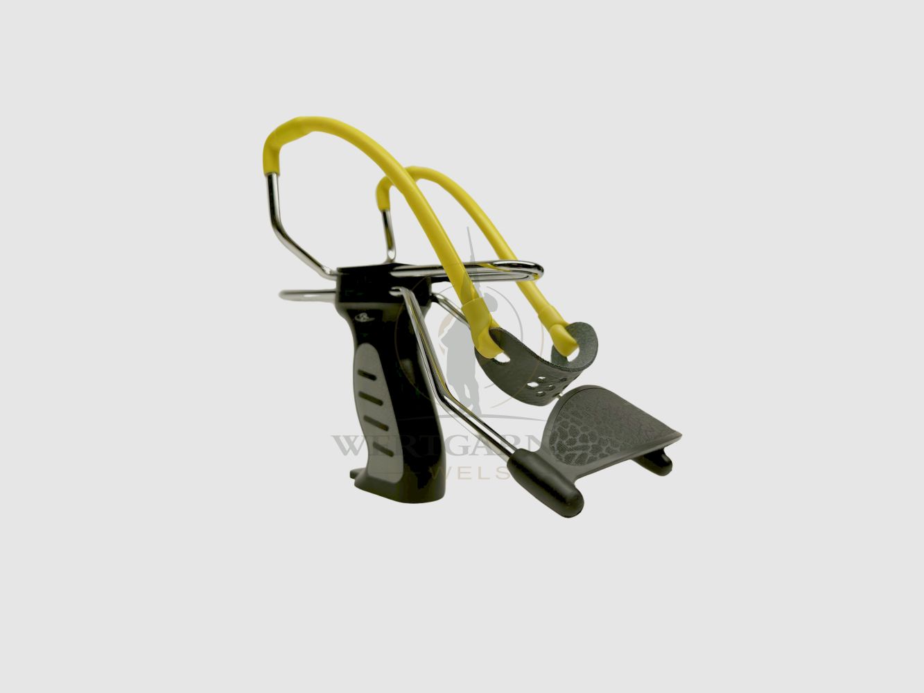 Fusil à fronde avec support pour bras noir, image 2 sur 2