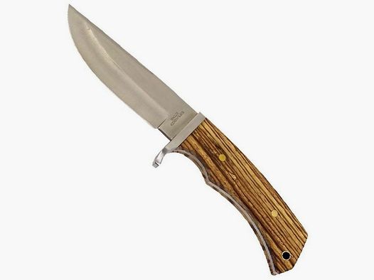 Couteau de chasse avec poignée en bois de zèbre