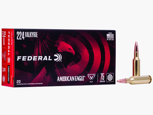 Federal Amunicja Karabinowa American Eagle .224 Valkyrie 4,9g Full Metal Jacket