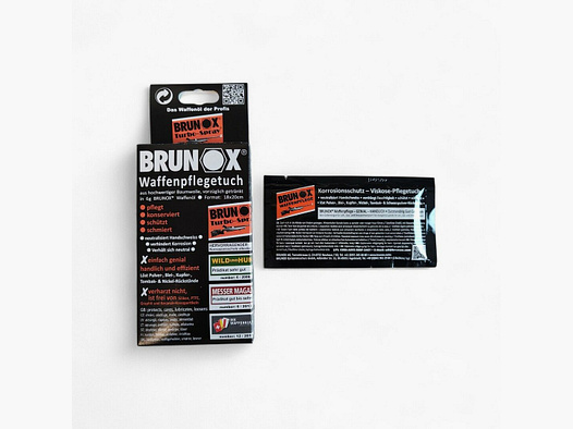 Brunox Waffenpflegetuch-BOX 5 Stück