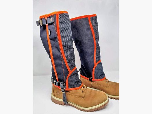 Gaiter in Cordura Zwart en PU-Tek