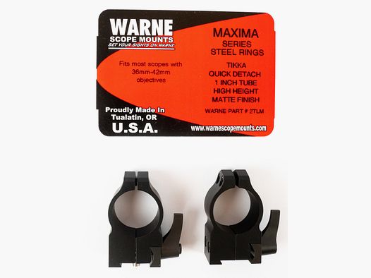 WARNE EXTRA HIGH Ø30 MM