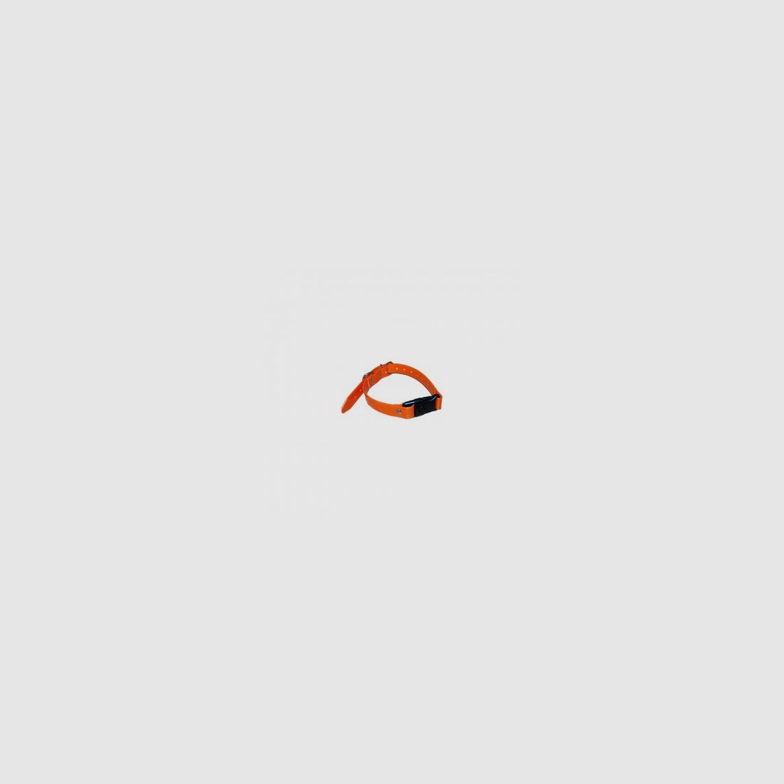 Halsband Hund Jagd Fluo Orange mit Clip