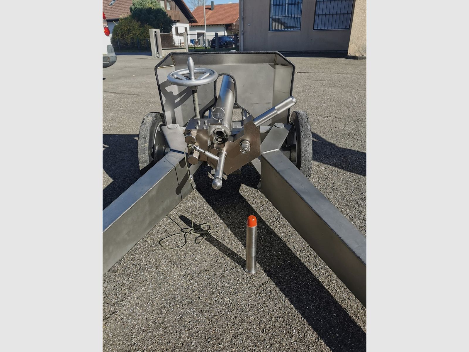 XXL Kanone 30 mm aus VA, frei ab 18 Jahren