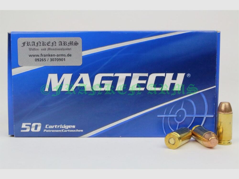 Magtech .40 S&W FMJ-Flat 165gr. 10,7g 50 Stück Staffelpreise