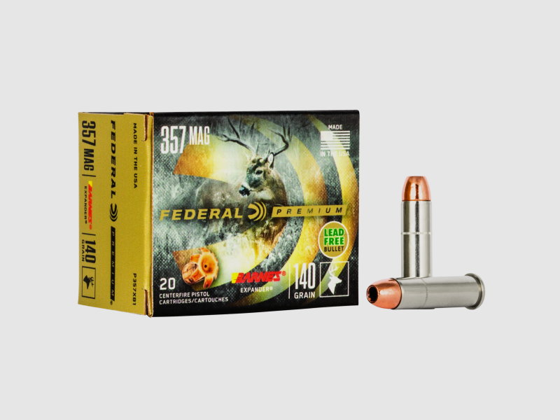 Federal .357 Mag. 9,10g Barnes Expander Vital Shok
