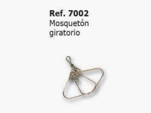 MOSQUETON GIRATORIO