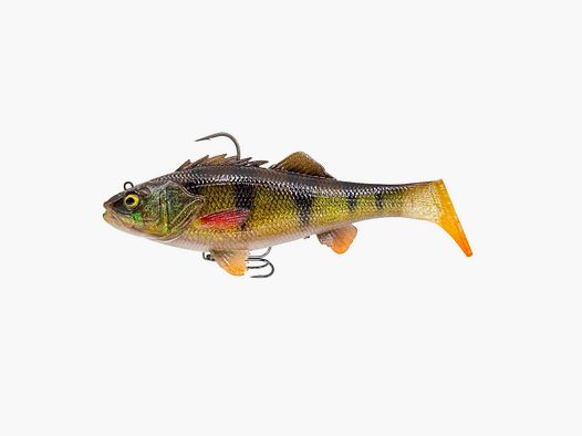 SAVAGE GEAR – 3D Barsch RTF 17,5 cm / 96 g Schnell sinkend | Brauner Barsch
