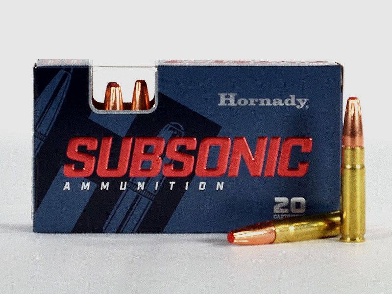 Hornady .300 Blackout SUB-X 190 grs 1 paquete (20 disparos a 2,145 €*)