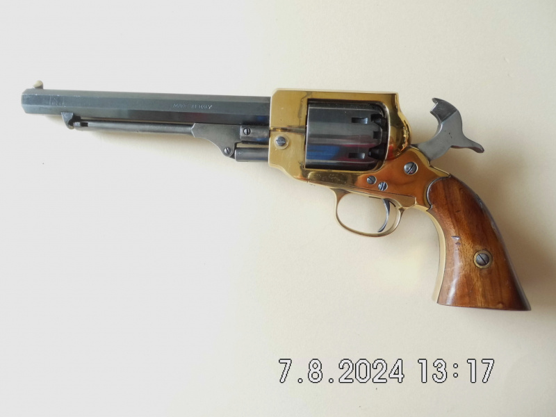 Vorderlader Revolver Spiller & Burr Kal. 36 SP im sehr guten Zustand aus Sammlung