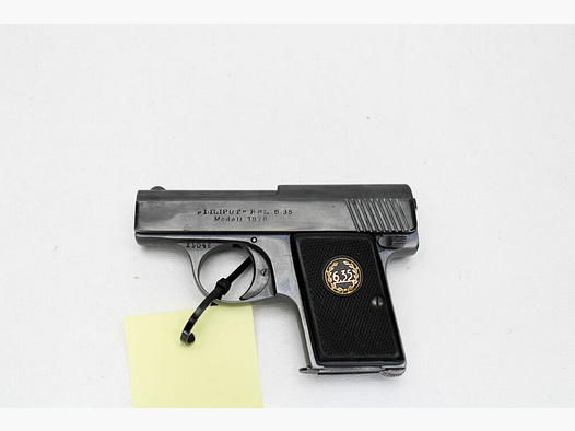 Pistole Menz Mod Liliput 1926 Kal. 6,35mm Browning ohne gültigen Beschuss 6,35mmBrowning