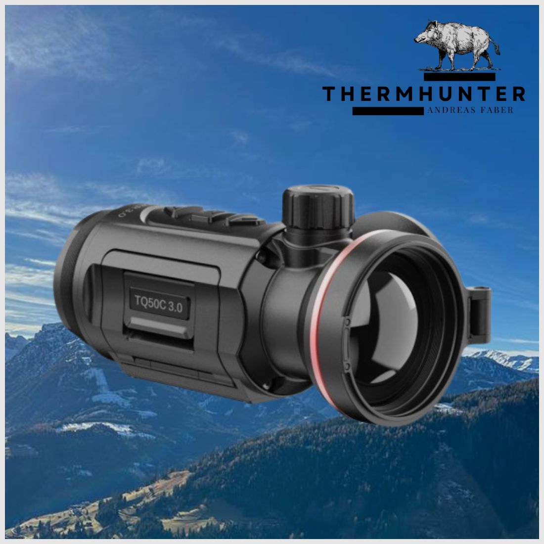 Hikmicro Clip-On Thunder TQ50C 3.0 Komplettset mit Adapter -NEU-