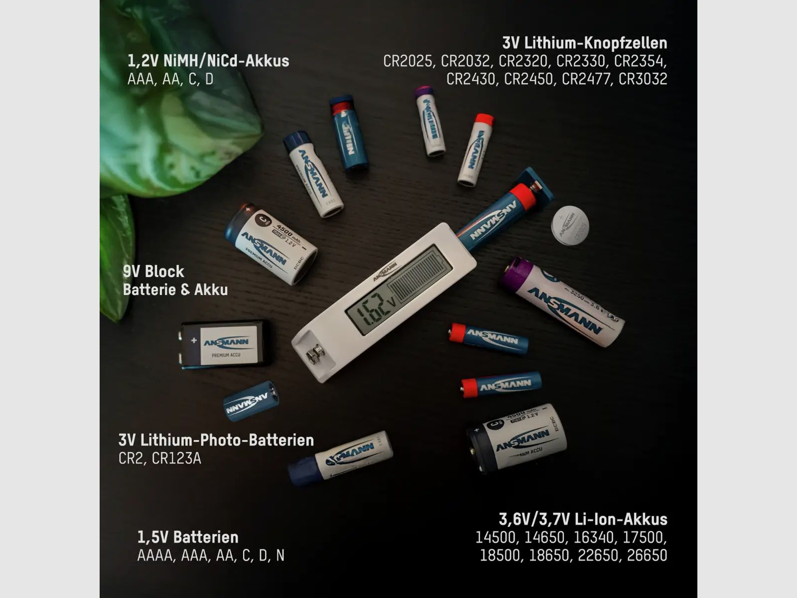 Ansmann Batterietester Universal