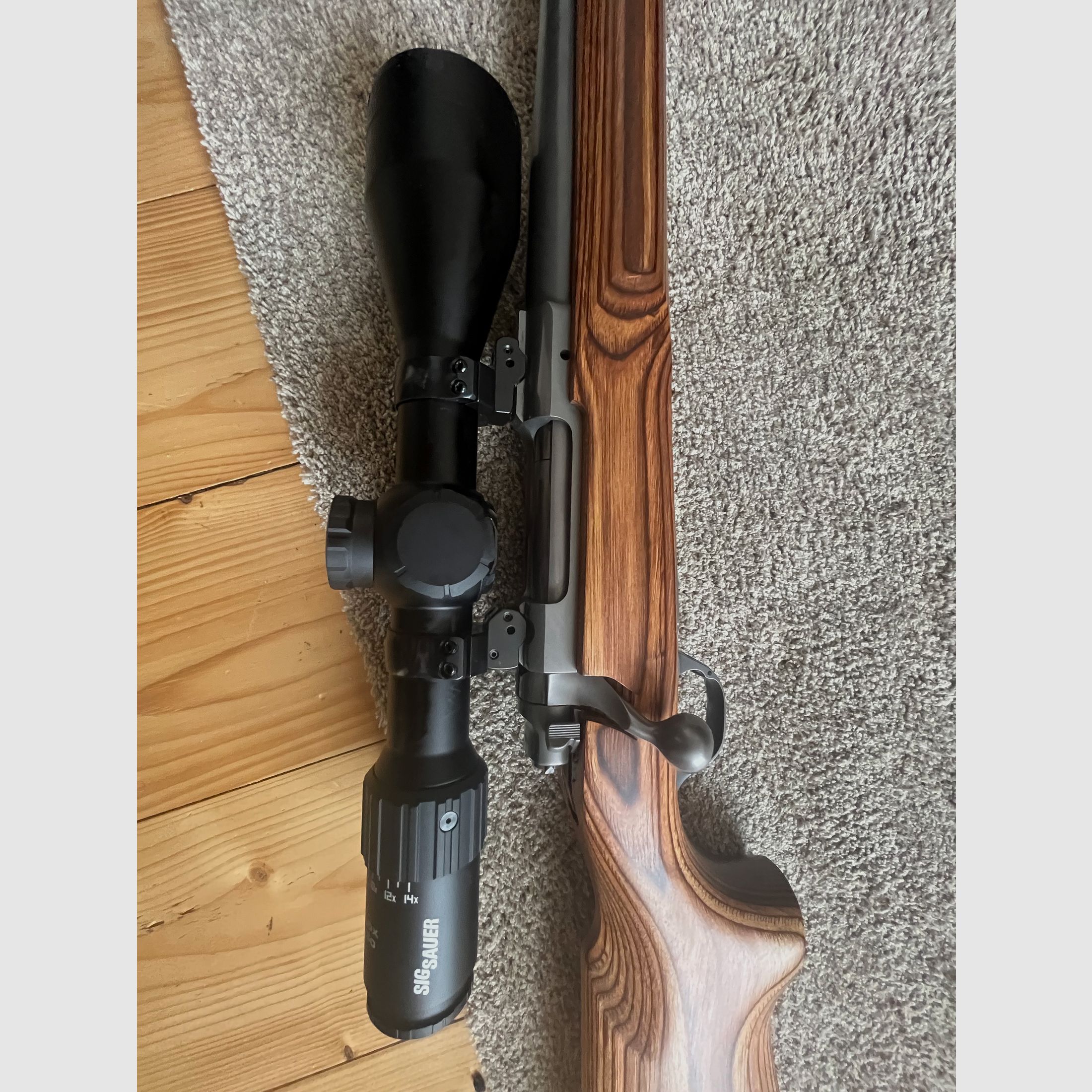 22-250 Ruger M77 Mark II mit Sig Sauer Sierra 3 BDX 4,5-14x50