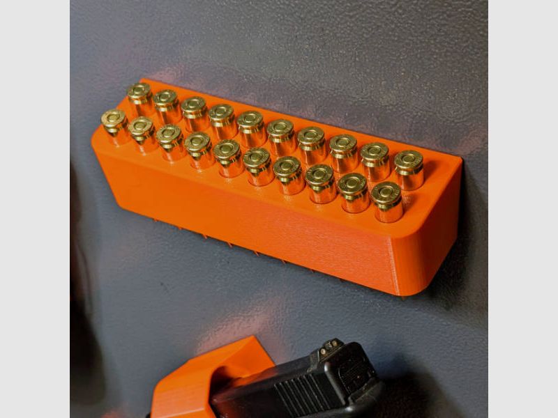 Magnetischer Munitionshalter für Patronen für den Waffenschrank - Zubehör für den Waffenschrank