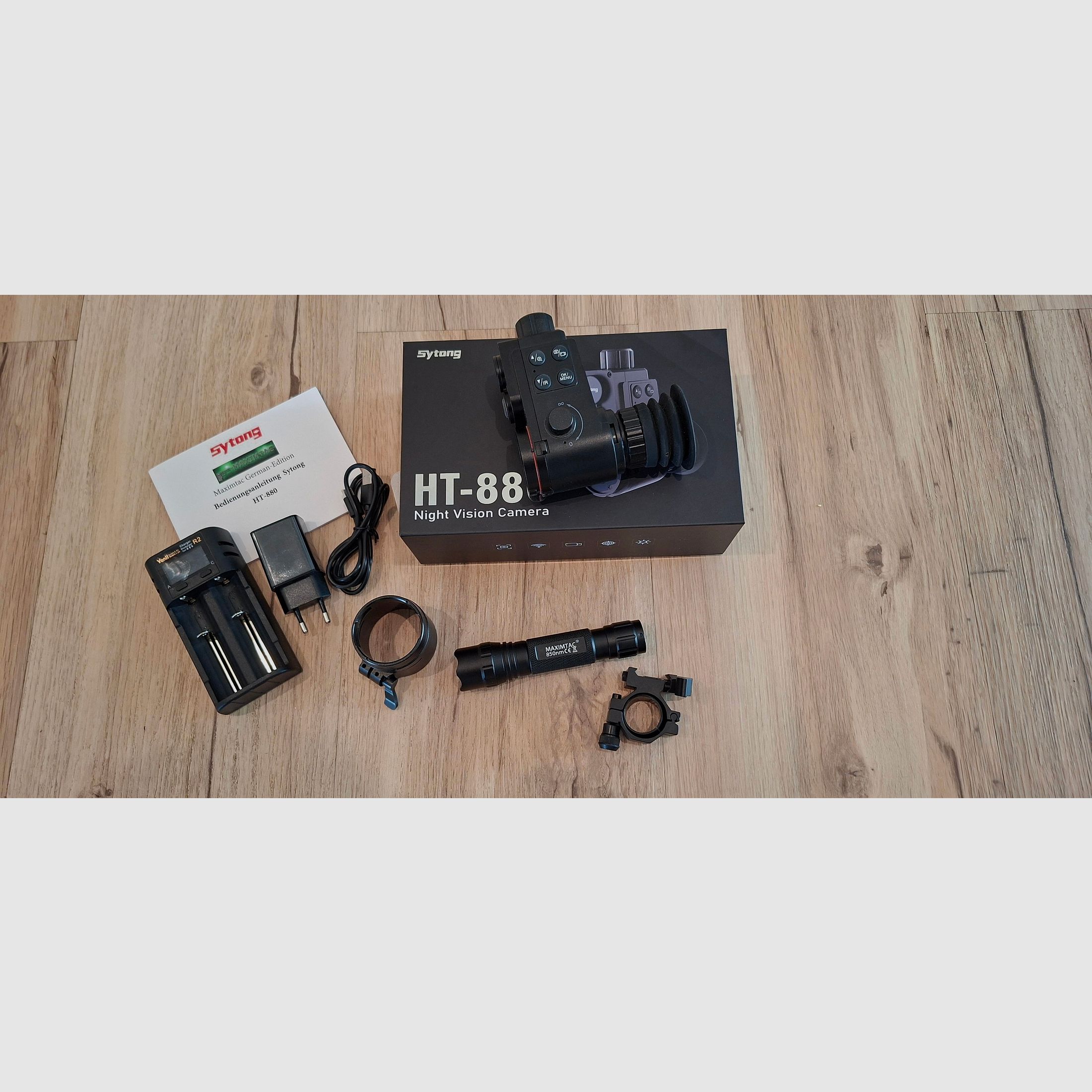 Sytong HT-880 Nachtsichtgerät inkl. Zubehör