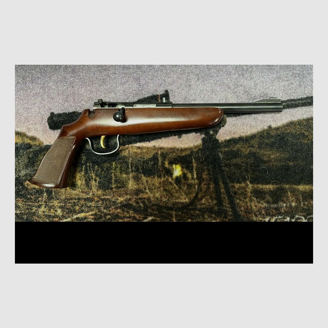Scheibenpistole 1002 VOERE .22lr auch auf Gelbe WBK (neu) Einzelladerpistole
