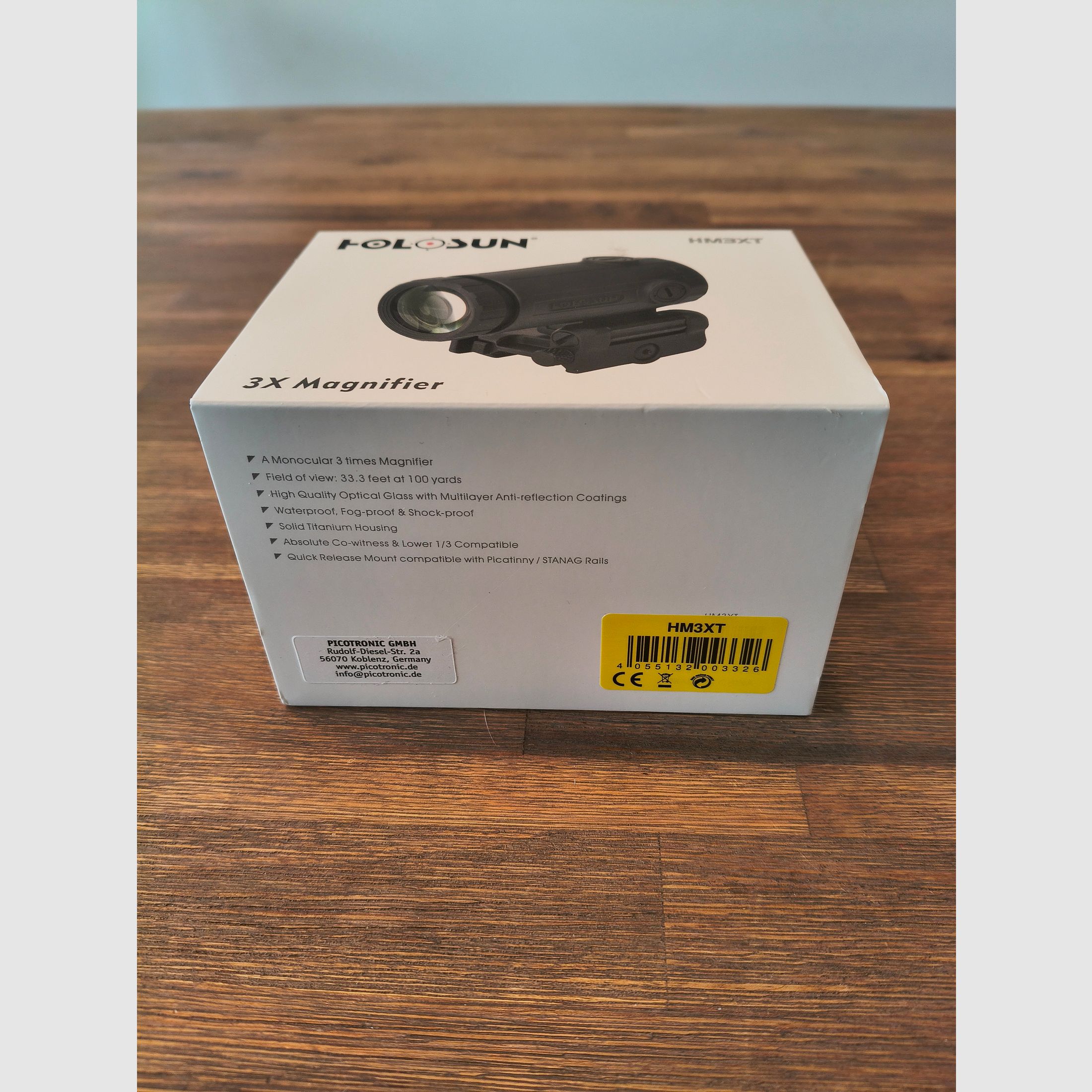 Holosun HMX3T Magnifier gek.am 30.12.2025