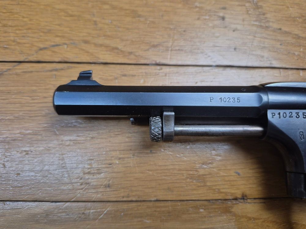 Bellissimo revolver svizzero modello 1882 (e non 1882-29!) – cal. .7.5 svizzero – Rara produzione "privata" dell'Arsenale di Berna – 5.903 esemplari W+F Bern "P" su sole 37.255 armi – Arma di 1° tipo – quasi nuova e categoria D! – TBE++, immagine 21 di 22