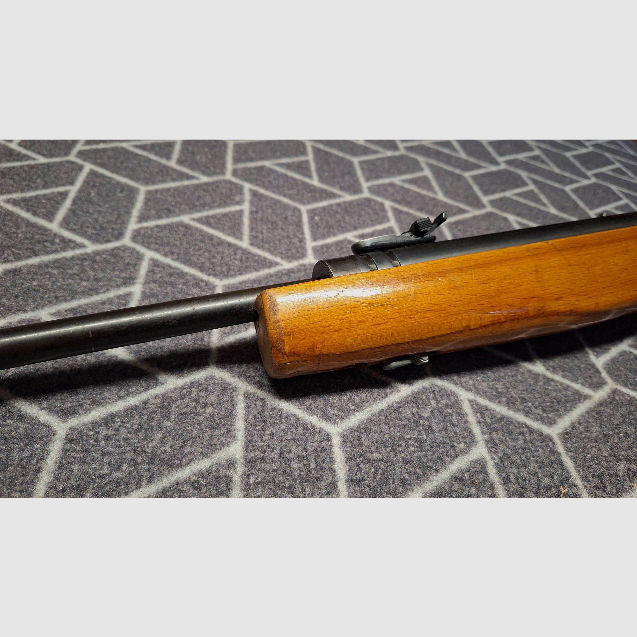 Haenel Suhl 310 DDR-GST Luftgewehr mit Magazin!