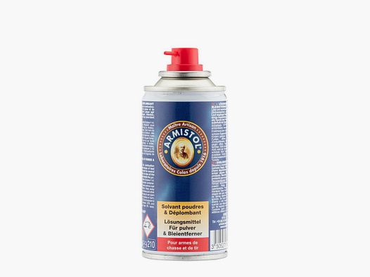 Armistol Aerosol Lösungsmittel Pulver und Entbleiung - Schnelle Reinigung - Waffenschutz - Optimale Leistung