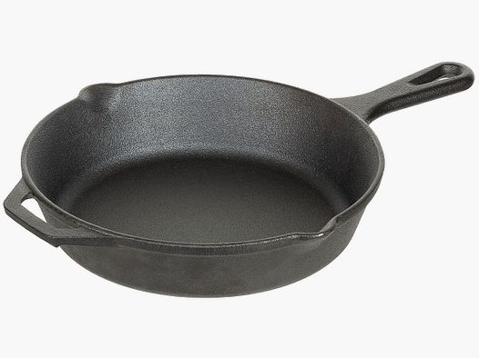 Bratpfanne, Gusseisen, Griff, Durchmesser ca. 26 cm