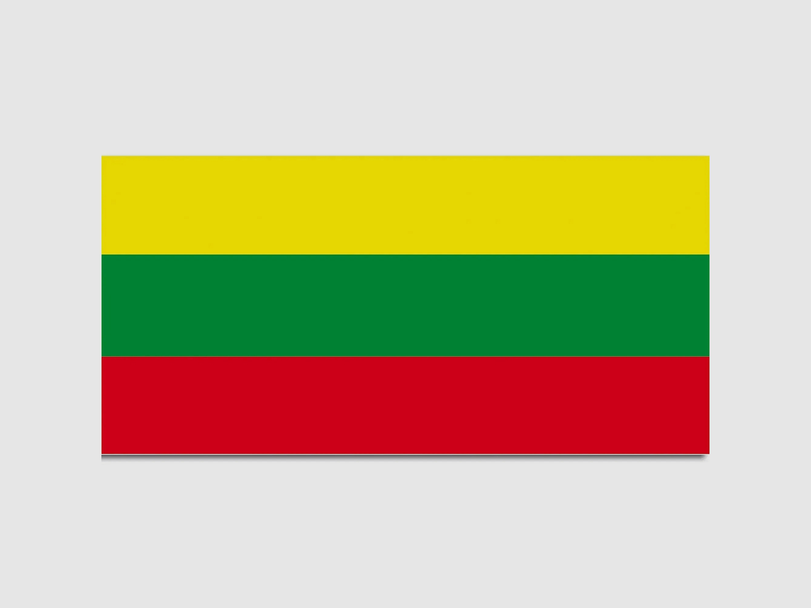 Unbekannt Flagge Litauen