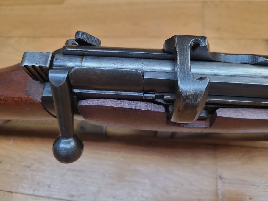 Sehr schöner englischer Gewehr Lee Enfield MKIII (*) – Sehr seltene englische Herstellung aus dem Zweiten Weltkrieg von B.S.A. aus 1943! – Originalkaliber 303 British – Mononummer – MUSEUMSZUSTAND!, Bild 19 von 41