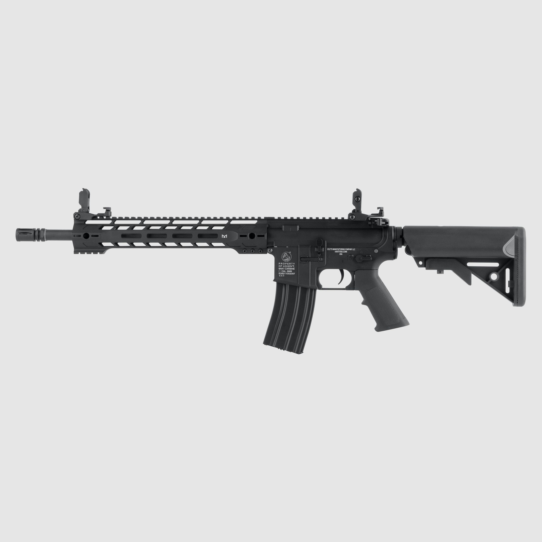 Colt M4 Hawkeye Schwarz 6mm - Airsoft S-AEG