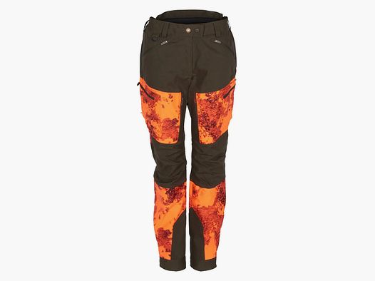 Pinewood Pants Furudal Tracking Camou strata blaze green Women