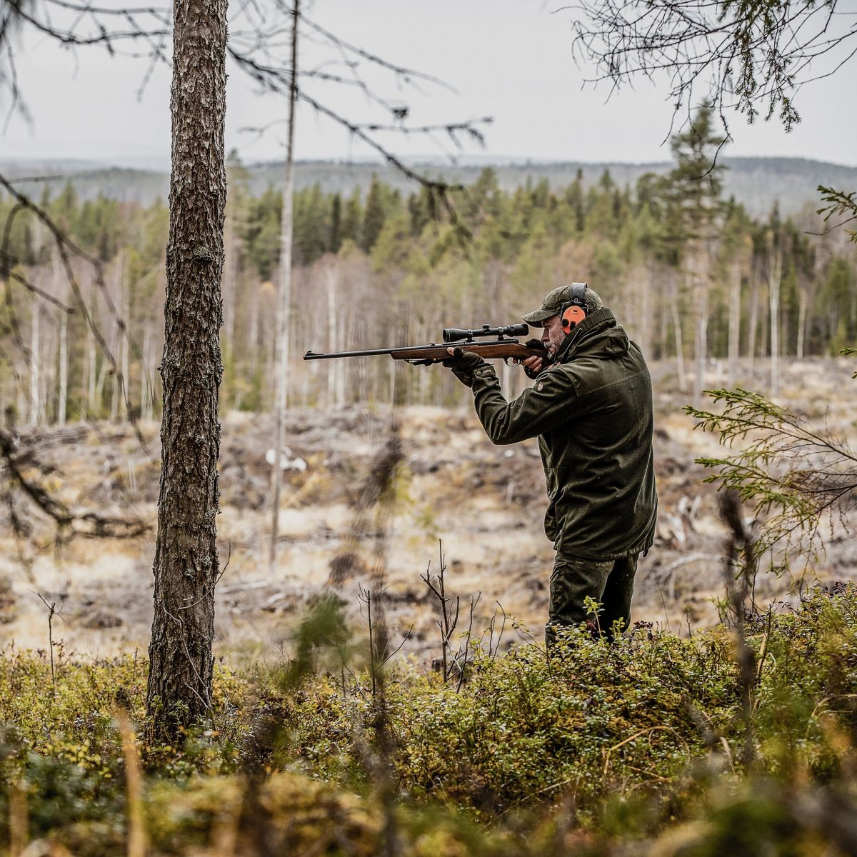 FJÄLLRÄVEN Lappland Camo Cap Green Camo