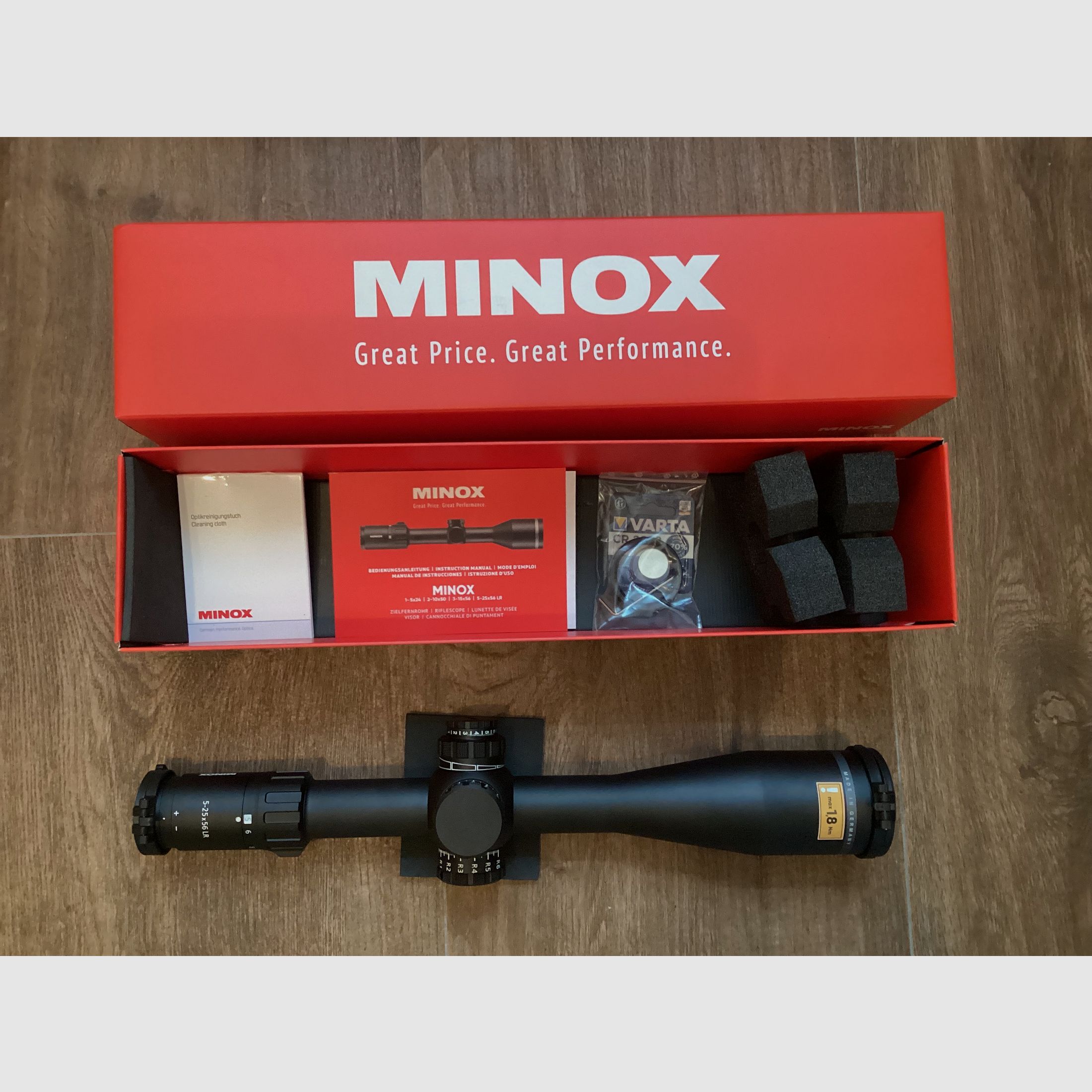 Minox scope Long Range 5–25x56 LR, image 1 sur 2