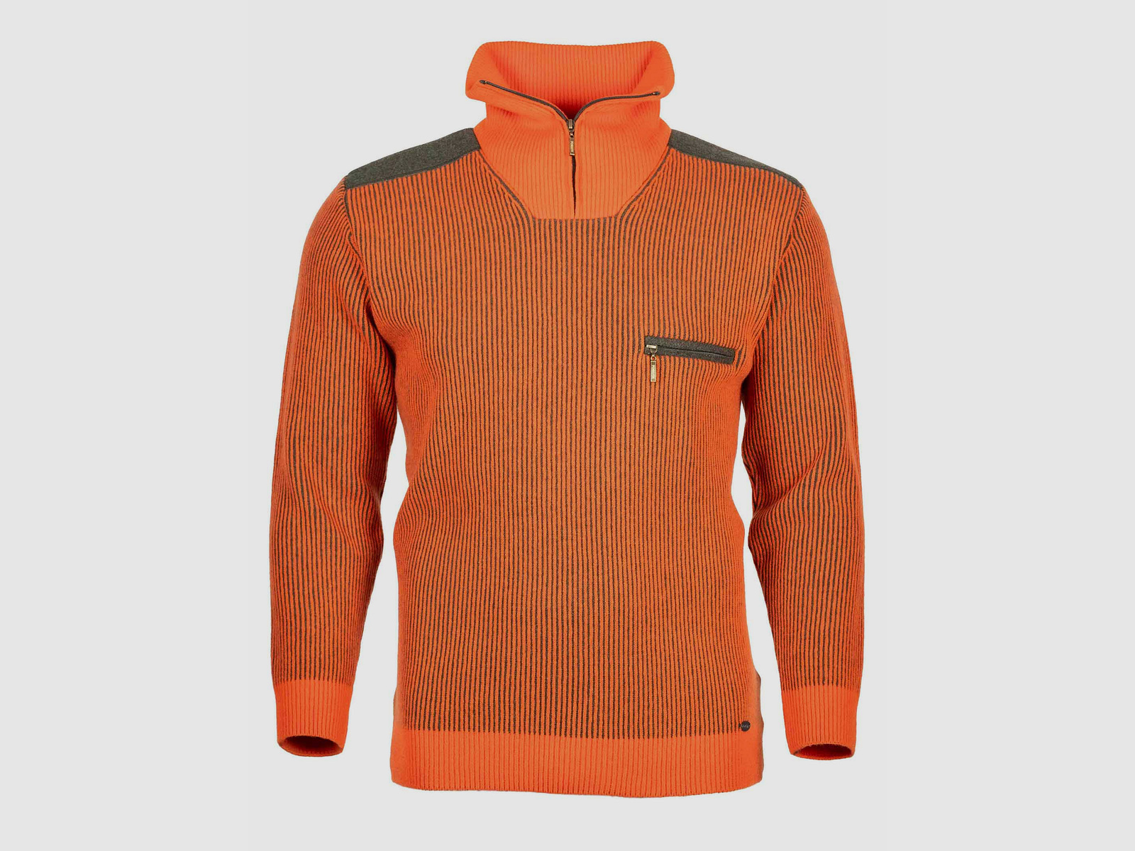 Foresta Troyer Marcus mit Besatz Oliv orange