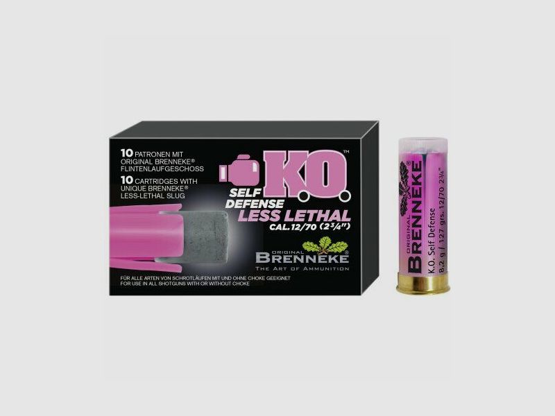 BRENNEKE K.O. Difesa Personale 12/70 8,2g