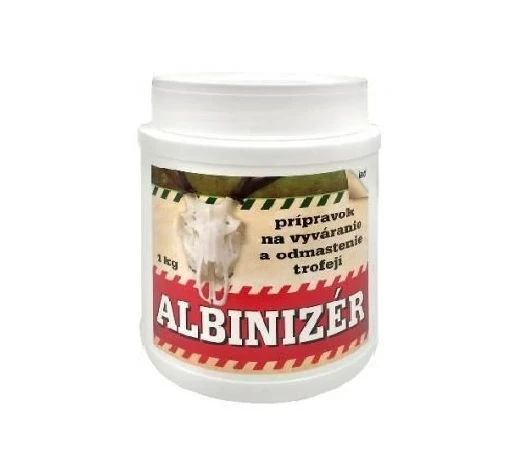Agente sbiancante e sgrassante per crani e palchi Albinizer 500 g