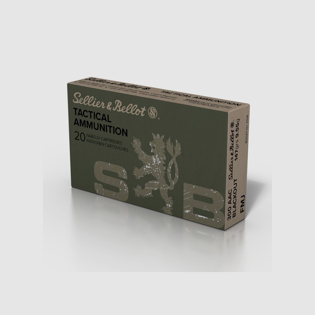 MUNITION PATRONEN SELLIER & BELLOT 300 AAC BLACKOUT, Bild 1 von 2