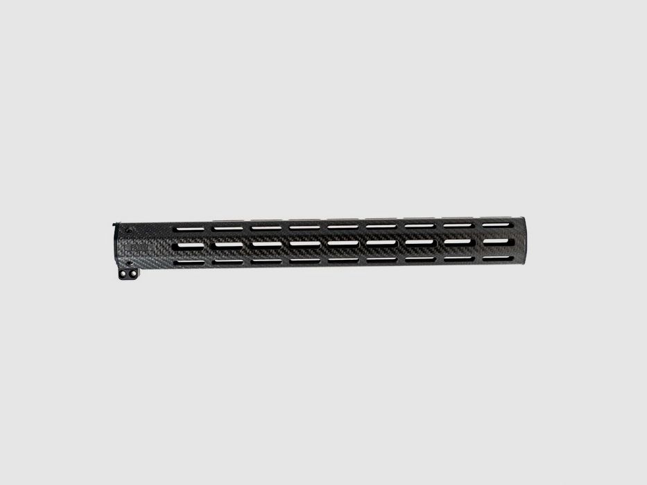 FAXON FIREARMS AR-15 HANDGUARDS FREE FLOAT FAXON FIREARMS STREAMLINE CARBON FIBER 17″ M-LOK HANDGUARD BLACK, image 5 of 5