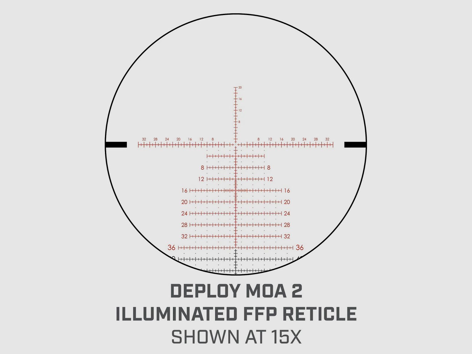 Bushnell Match Pro ED 5-30x56 Zielfernrohr – Deploy MOA 2 FFP-Absehen